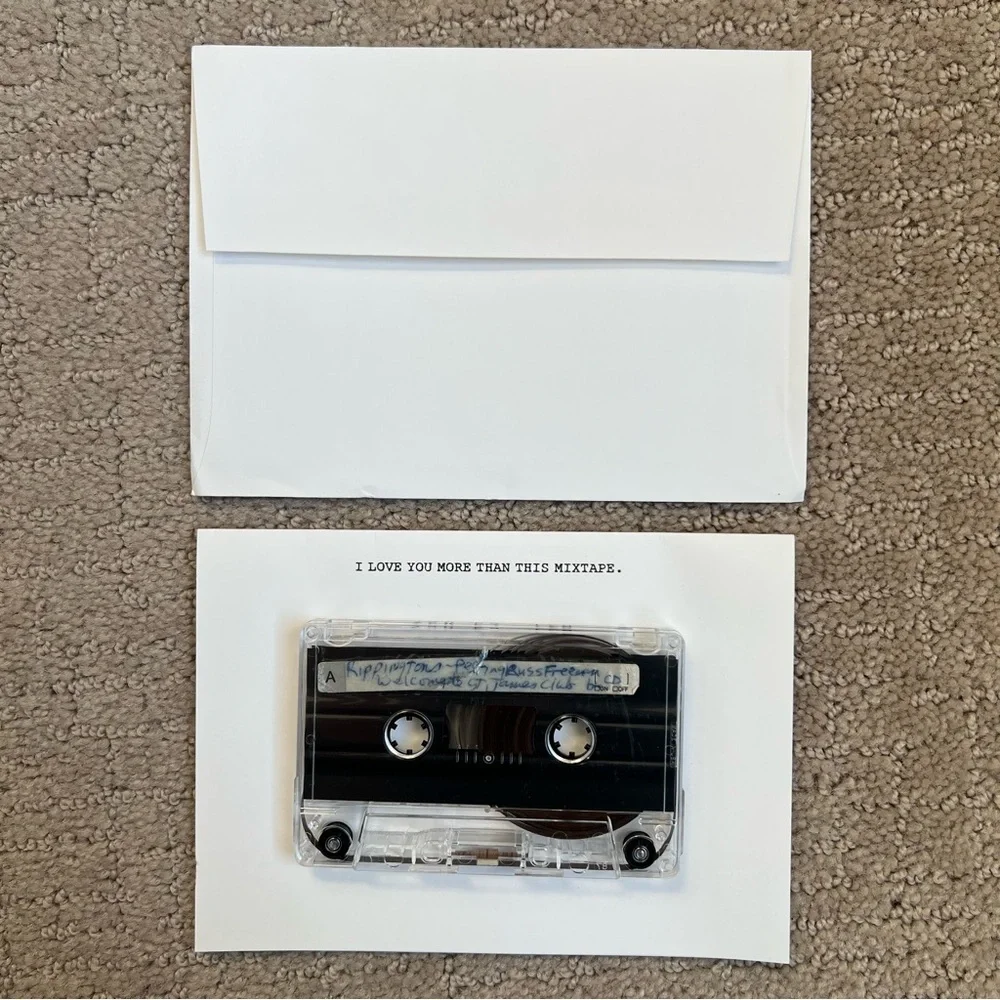 Cassette Mixtape Greeting Cards